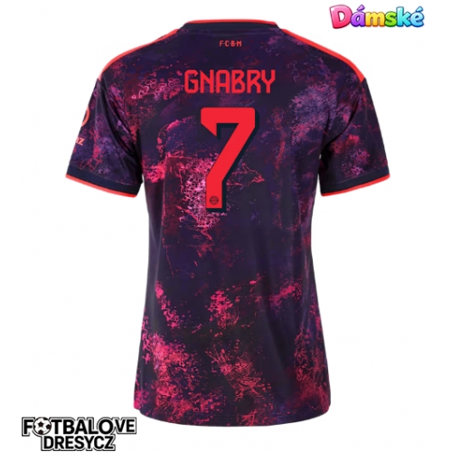 Bayern Munich Serge Gnabry #7 Dámské Alternativní Dres 2026-27 Krátký Rukáv Bayern Munich Serge Gnabry #7 Dámské Alternativní Dres 2026-27 Krátký Rukáv